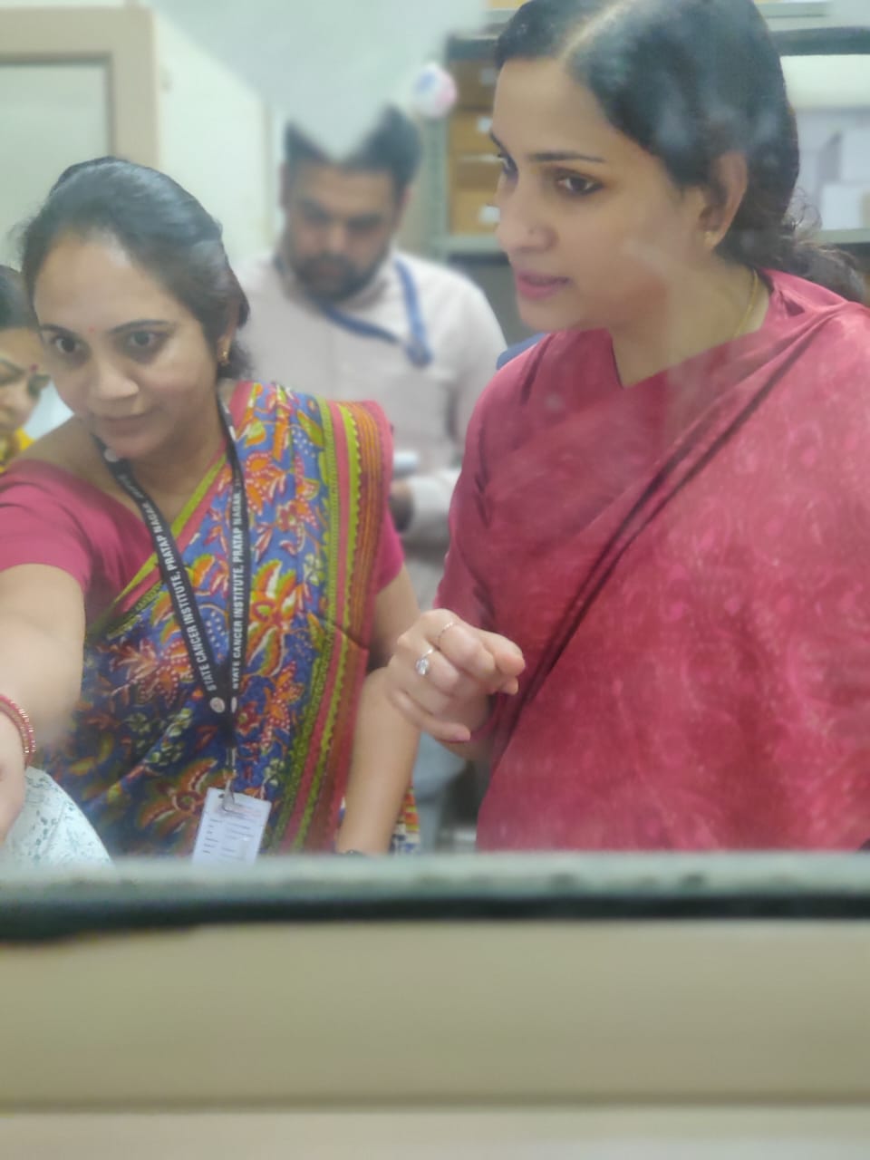 Inspection at State Cancer Institute SMS MEDICAL COLLEGE By Neha Giri, MD RMSCL